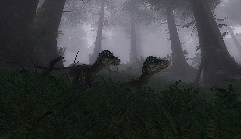 Опасные динозавры в игре theHunter: Primal